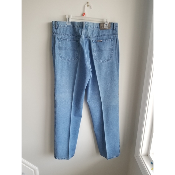 MENS SIZE 38 LIGHT COLOURED JEANS - Picture 2 of 5